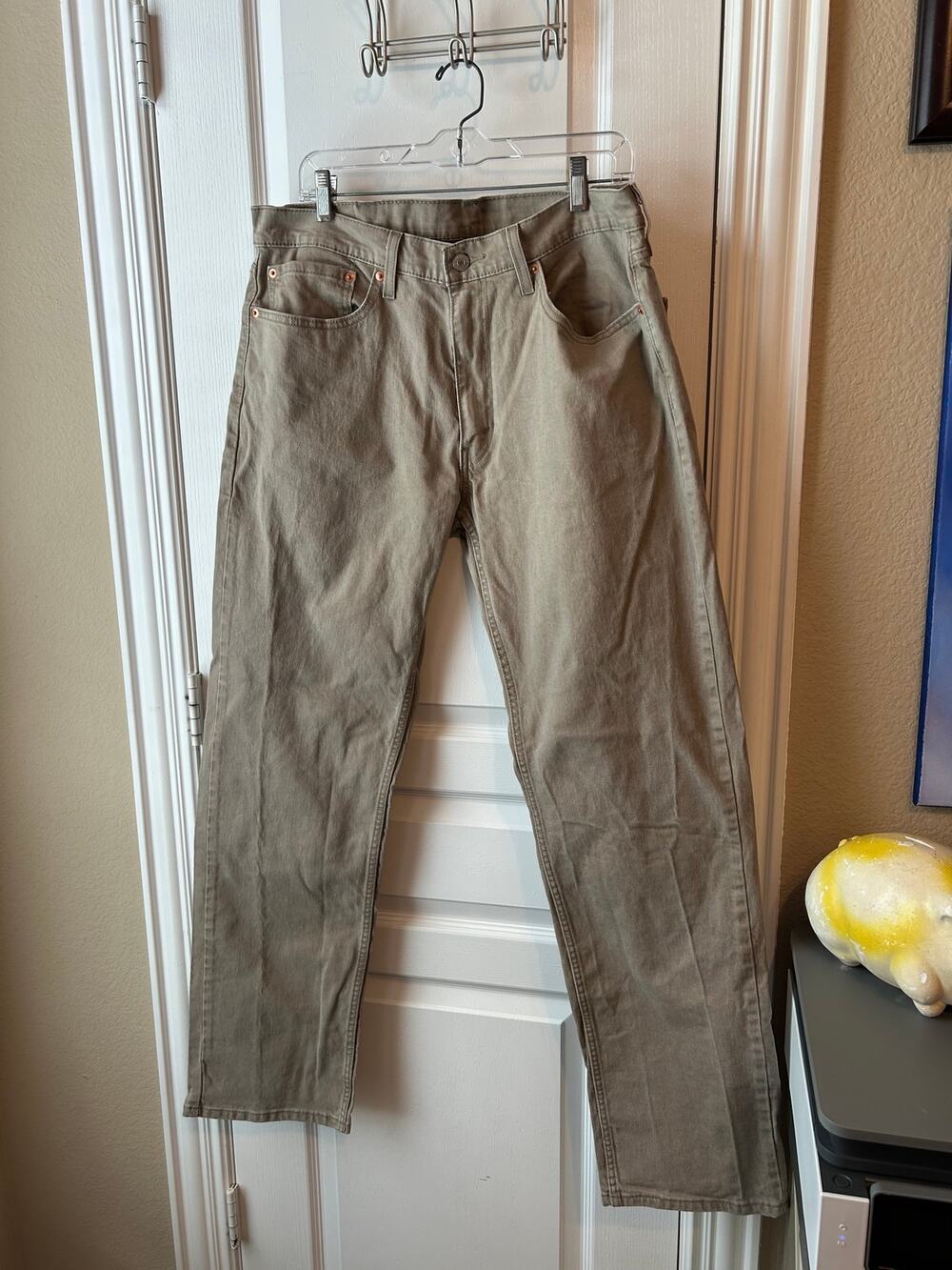 Levi's 559 36x34 Khaki Jeans Straight Leg